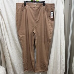 Elegant Tan Women's Chinos